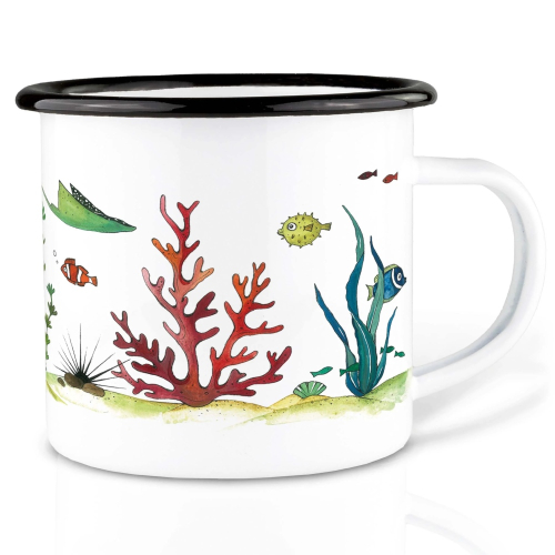 Email Tasse Unterwasserwelt